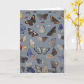 Carte Papillons, 1842 (Fleur jaune)