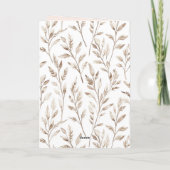 Carte Papillons de Pâques heureux (Dos)