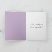 Carte Papillons du 55e anniversaire sur Hydrangea blanch (Intérieur)