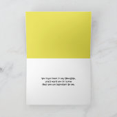 Carte Papillons et coccinelles Penser à vous (Intérieur)