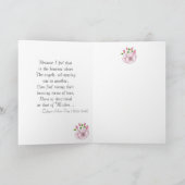 Carte Papillons et fleurs pour la fête des mères (Intérieur)