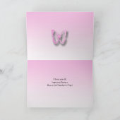 Carte Papillons et photos de la Fête des Mères (Intérieur)