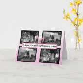 Carte Papillons et photos de la Fête des Mères (Fleur jaune)