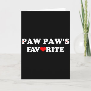 Carte Papillons Favoris Avec Cœur Rouge