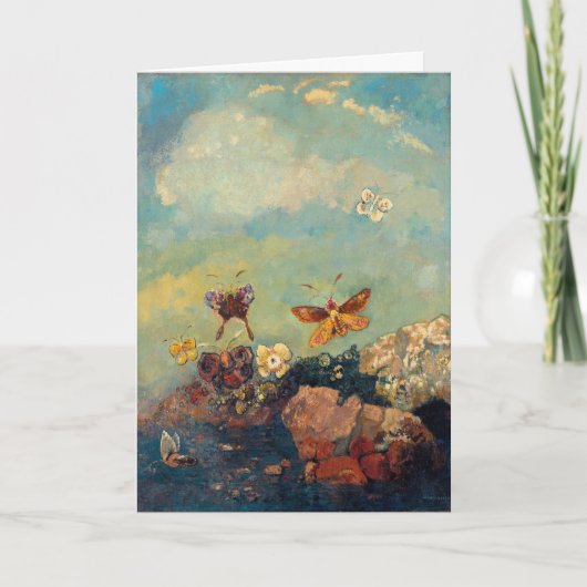 Carte Papillons | Odilon Redon (Devant)