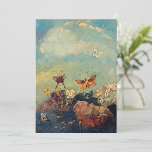 Carte Papillons | Odilon Redon (Debout devant)