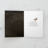 Carte Papillons sur Merci de fleur de Puff (Intérieur)