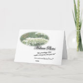 Carte Papillons sur une personnaliser de Bush de (Dos)