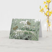 Carte Papillons sur une personnaliser de Bush de (Fleur jaune)