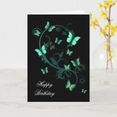 Carte Papillons terreux (Fleur jaune)