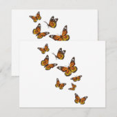 Carte Papillons volants - Gardener à papillon Ento (Devant / Derrière)