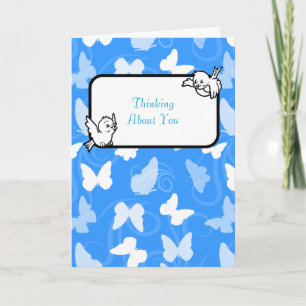Carte Papillons Whimsical