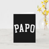 Carte Papo _3 (Fleur jaune)