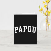Carte Papou _2 (Fleur jaune)
