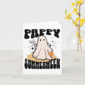 Carte Pappy Summerween Ob Nurse Halloween Ghost Avec Spe (Fleur jaune)