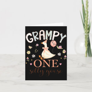 Carte Papy de la fille qui fête son 1er anniversaire The