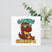 Carte Papy des jeux vidéo (Debout devant)