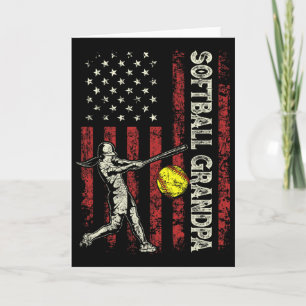 Carte Papy Grand-père Drapeau Américain Cadeaux Papa Hom