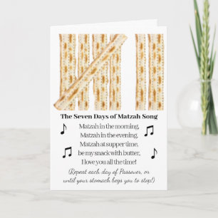 Carte Pâque drôle 7 Jours de Pâque