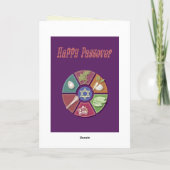 Carte Pâque heureuse (Dos)