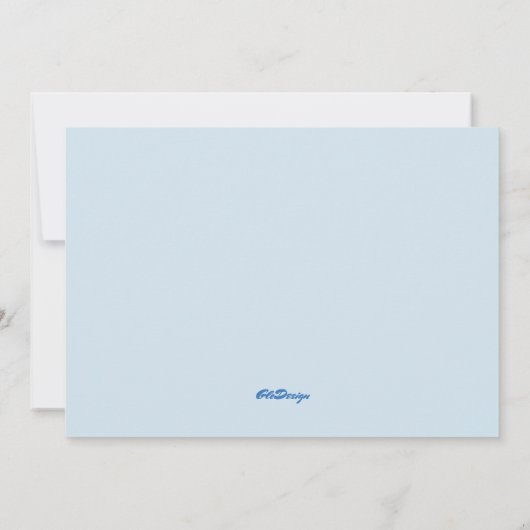 Carte Pâque juive (Dos)