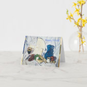 Carte Pâque Seder (Fleur jaune)