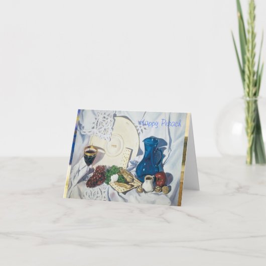 Carte Pâque Seder (Devant)