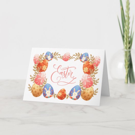 Carte Pâques (Devant)