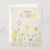 Carte Pâques (Devant / Derrière)