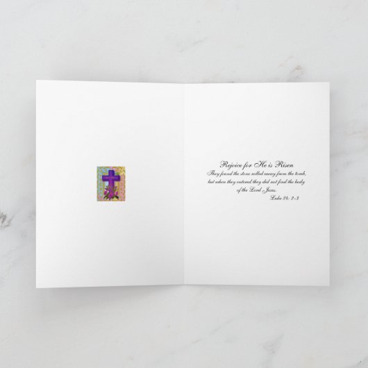 Carte Pâques (Intérieur)