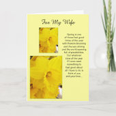 Carte Pâques (Devant)