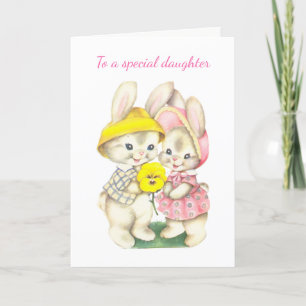 Carte Pâques - À Une Fille Spéciale