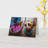 Carte Pâques "A Very Mary" (Fleur jaune)