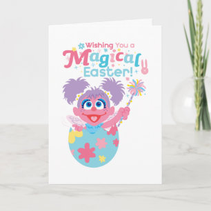 Carte Pâques Abby Cadabby