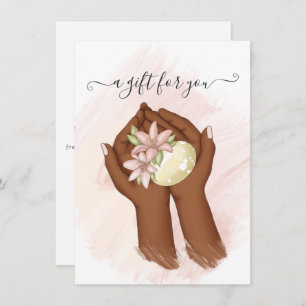 Carte Pâques afro-américaines