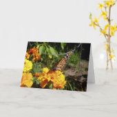 Carte Pâques "Au repos" (Fleur jaune)