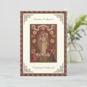 Carte Pâques byzantine Résurrection Jésus (Debout devant)