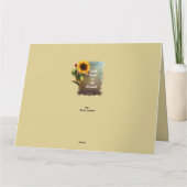 Carte Pâques chrétienne Nous Acceptons Votre Cadea (Dos)