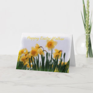 Carte Pâques - Daffodiques Mères