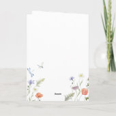 Carte Pâques de Dalmatie sur mesure (Dos)