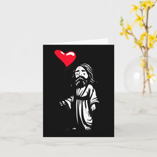 Carte Pâques De Lapin Silencieux Est Pour Jésus Chrétien (Fleur jaune)