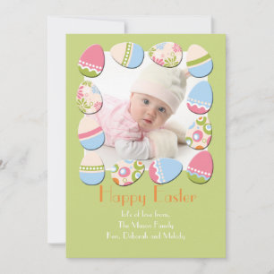 Carte Pâques Eggstravaganza