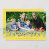 Carte Pâques Eggstravaganza Photo Pâques (Devant / Derrière)