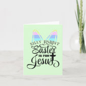 Carte Pâques est pour Jésus (Devant)