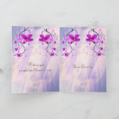 Carte Pâques Florale (Intérieur)