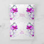 Carte Pâques Florale (Intérieur)