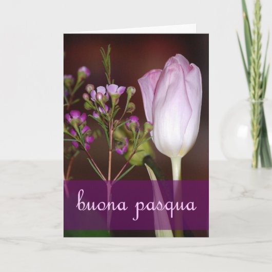 Carte Pâques italienne (Devant)