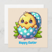 Carte Pâques - l'aventure enchantée pour enfants (Devant / Derrière)