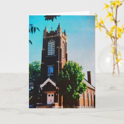 Carte Pâques "Le meilleur du Comté" (Fleur jaune)