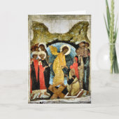 Carte Pâques orthodoxes de l'Est (Devant)